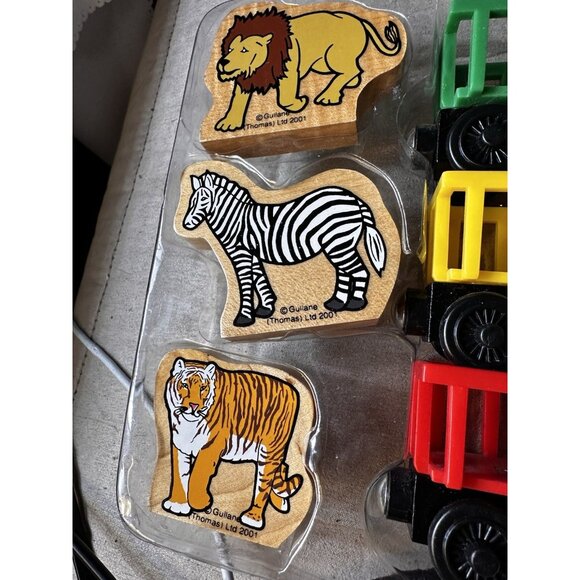 Thomas & Friends Wooden Railway Circus Train 2002 New Open Box Vtg Learning Curv - Picture 6 of 16